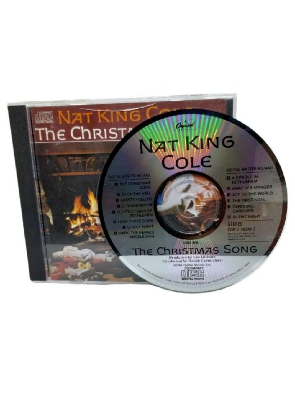 Nat King Cole The Christmas Song Holiday Carols Jazz Pop Vocals Capitol Records